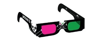 A Pair Of 3D Glasses