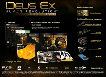 All the contents of the Augmented Edition, laid out and explained