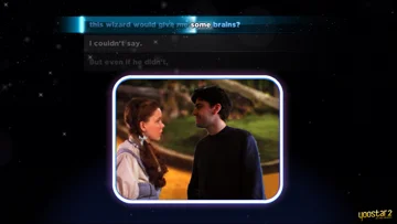 An example of somebody being manipulated into a scene