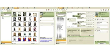 Selecting images for certain family members