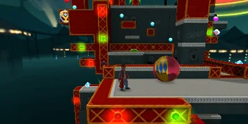 The same level as the above image, but in 3D mode!
