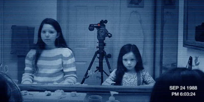 Katie and Kristi with Camera