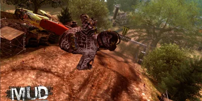 Saut en l'air à vélo
