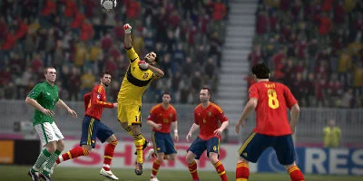 spain keeper making save