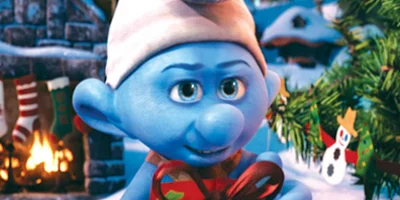 Smurf up close