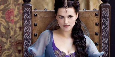 Morgana sat in chair