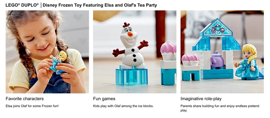 La fête du thé d'Elsa et Olaf