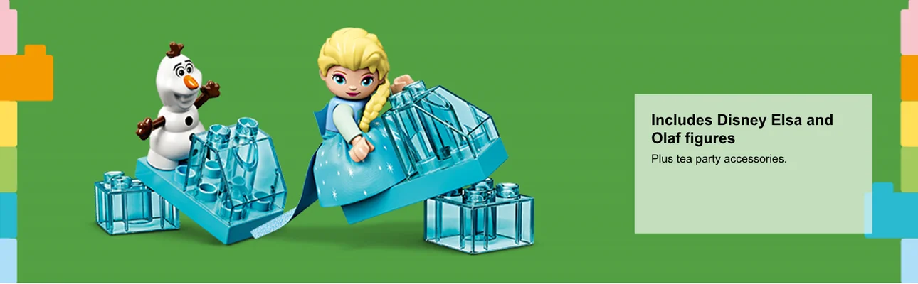 La fête du thé d'Elsa et Olaf