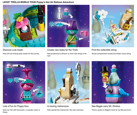 caractéristiques de l'ensemble