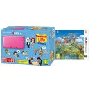 Nintendo 3DS XL Pink Console - Includes Tomodachi Life & Fantasy Life Image 1