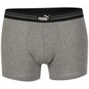 Puma Men's Contrast Waist Band Boxers - Grey - S - Gris Image 1