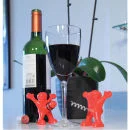 Happy Man Bottle Stopper and Screw Set Image 1