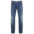 Jack & Jones Men's Tim Original Slim Fit Jeans - Medium Denim Blue - 30S - Medium Denim Blue Image 1