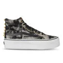 Vans Women's Sk8-Hi Platform Studded Hi-Top Trainers - Black - 3 - Noir Image 1
