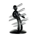 Raffaele Iannello Voodoo Knife Block With 5 Knives - Black Image 1