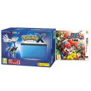 Nintendo 3DS XL Blue and Black Console - Includes Pokémon X & Super Smash Bros. Image 1