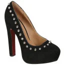 Odeon Women's Spiked Platform Heels - Black - 3 - Noir Image 1