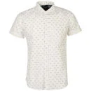 Chemise à manches courtes Crosshatch -Mikey - S - Off White Image 1