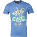 Jack & Jones Men's Shore T-Shirt - Bright Cobalt Blue - S - Bright Cobalt Blue Image 1