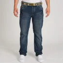 Seven Series Men's Oil Jeans - Dark Wash - 30S - Dark Wash Image 1