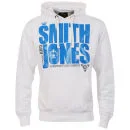 Smith & Jones Men's Therello Hooded Sweatshirt - White - S - Blanc Image 1