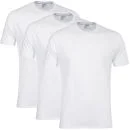 DKNY Men's 3-Pack Crew Neck T-Shirt - White - S - Blanc Image 1