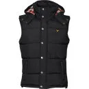 Le Breve Men's Paddy 11 Gilet - Black - S - Noir Image 1