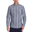 Masif Men's Bad Lands Shirt - Grey/Blue - S - Gris/Bleu Image 1