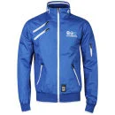 Crosshatch Men's Kiza Zip Through Windbreaker Jacket - Royal Blue/Snorkel - S - Royal Blue/Snorkel Image 1