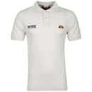 Ellesse Men's Perugia 59 Polo - White Marl - S - Blanc Image 1
