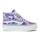 Vans Women's SK8-Hi Platform Multi Paints Hi-Top Trainers - Purple - 3 - Violet Image 1