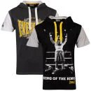 Everlast Men's 2-Pack Hooded Tops - Black & Charcoal Marl/White - S - Charcoal Marl/White Image 1