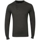 Bench Men's Unreal Crew Neck Knit - Anthracite Dark Grey Marl - S - Anthracite Dark Grey Marl Image 1