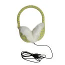 Cache-Oreilles Casque Audio -Jaune / Gris Image 1