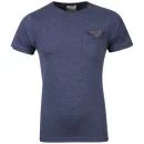 Boxfresh Men's Lazarro T-Shirt - Navy Marl - S - Navy Marl Image 1