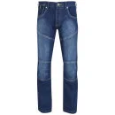 Smith & Jones Men's Usario Straight Fit Jeans - Mid Wash - 30S - Bleu Image 1