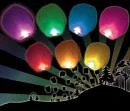 Rainbow Lanterns 7 Pack Image 1