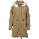 VILA Luxe Women's Bilo Parka - Mustard - XS - Moutarde Image 1