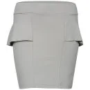 Chickster Women's Trooper Skirt - Grey - 8 - Gris Image 1