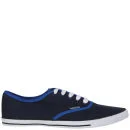 Ringspun Men's Plimsolls - Navy - 7 - Navy Image 1