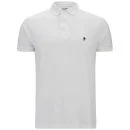 French Connection Men's Marlon Basic Sneezy Polo Shirt - White - S - Blanc Image 1