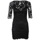 Influence Women's Lace Dress - Black - 8 - Noir Image 1