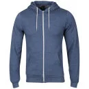 Soul Star Men's Berkley Zip Through Hoody - Air Force - XS - Air Force Image 1