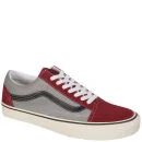 Vans Old Skool 2Tone Canvas Trainer - Tawny Port/ Frost Grey - 6 - Tawny Port/ Frost Grey Image 1