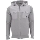 Bench Men's Gibbonsdown Hooded Knit - Grey Marl - S - Gris Chiné Image 1