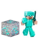 Minecraft – Steve Diamant– Figurine Articulée Image 1