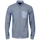 Weekend Offender Men's Strangbred Shirt - Blue - S - Bleu Image 1
