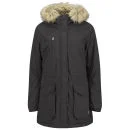 ONLY Women's London Fur Trim Coat - Black - XS/UK 4 - Noir Image 1