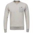 Boxfresh Men's Halle Utility Crew Sweatshirt - Grey Marl - S - Gris Chiné Image 1