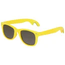 Men's Bottle Opener Sunglasses - Yellow Image 1